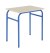 Ensemble de 4 Tables Scolaires Fixes Individuelles