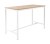 Table Haute 160 x 80 Piétement Blanc
