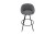 Lot de 4 Tabourets Hauts MIA Base Pyramidale