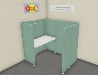 Cabine de Travail Acoustique LETS THINK H150