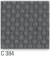 Lot de 4 Chaises Kicca Blanches Tissu Kastel