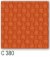 Lot de 4 Chaises Kicca Blanches Tissu Kastel