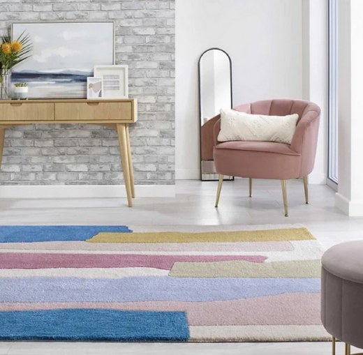 Tapis Moderne en Polyester TROPEA