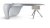 Bureau de Direction UNO Blanc brillant design Karim RASHID