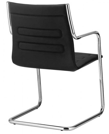 Fauteuil Visiteur Luge Classe Chrome