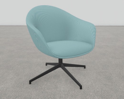 Ensemble de 2 Chauffeuses WELL-COME Base Pivotante