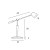 Lampe de Bureau Bois Win avec Prise USB