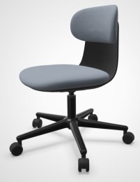Fauteuil WIZZY à mécanique basculante - Noir