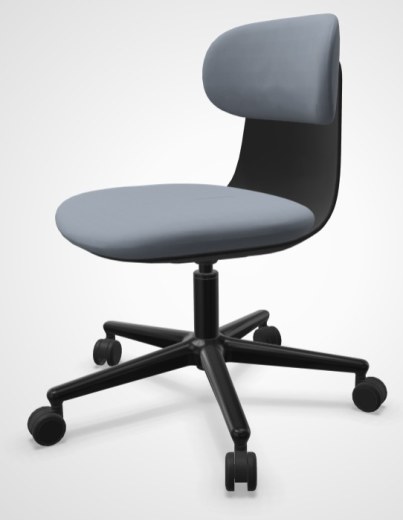 Fauteuil WIZZY à mécanique basculante - Noir